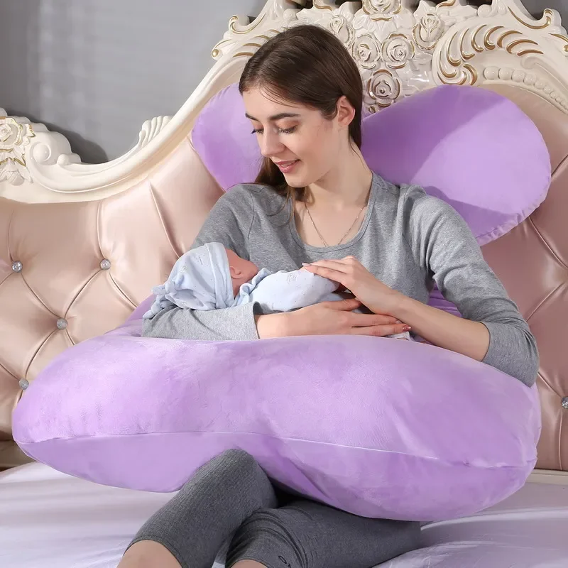 120x70cm Pregnant Pillow for Pregnant Women Soft Cushions of Pregnancy Maternity Support Breastfeeding for Sleep