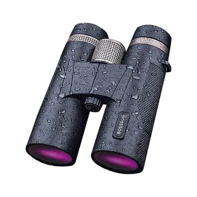 12×42 Professional Binoculars ED Lens BAK4 Prism Waterproof Metal Telescope Outdoor Bird watching Camping Traveling