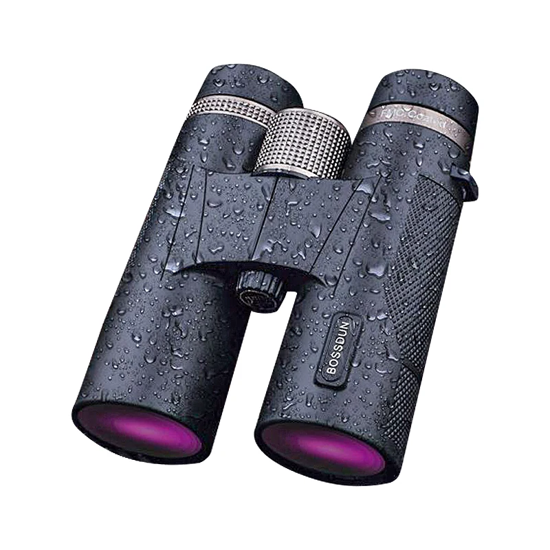 12×42 Professional Binoculars ED Lens BAK4 Prism Waterproof Metal Telescope Outdoor Bird watching Camping Traveling