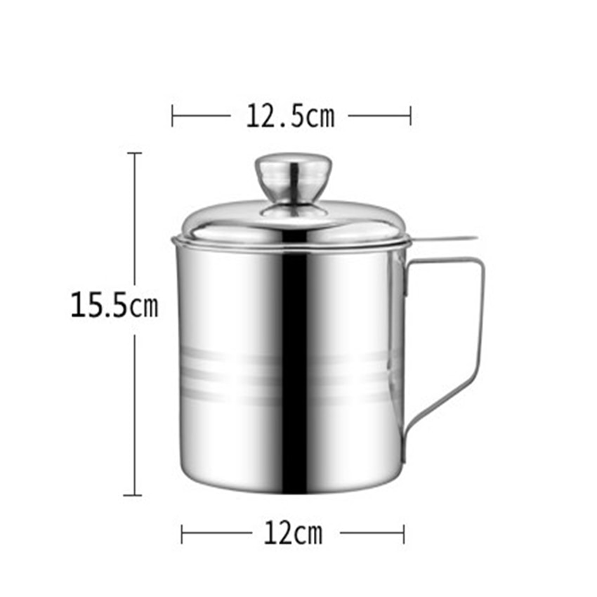 1.2L Stainless Cooking Oil Strainer 1.2L Stainless Cooking Oil Strainer