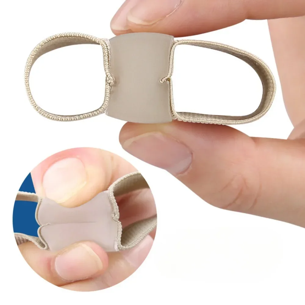 1/2Pc Two Toe Separator Hallux Valgus Bunion Corrector Orthotics Feet Bone Thumb Adjuster Correction Pedicure Feet