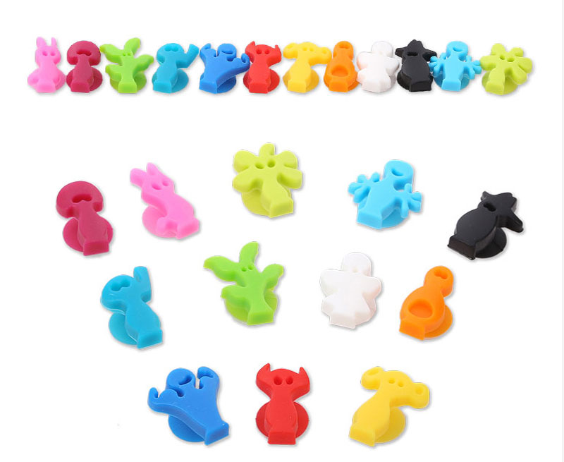 12pcs Glass Markers Silicone Suction Grip 12pcs Glass Markers Silicone Suction Grip