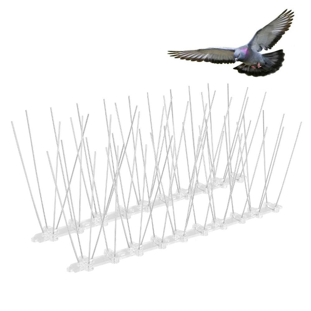 12Pcs Pigeon Spikes and Bird Repeller Deterrent Anti Bird Pigeon Repellent Stainless Steel Anti Pigeon Spikes Bird 12Pcs Pigeon Spikes and Bird Repeller Deterrent Anti Bird Pigeon Repellent Stainless Steel Anti Pigeon Spikes Bird
