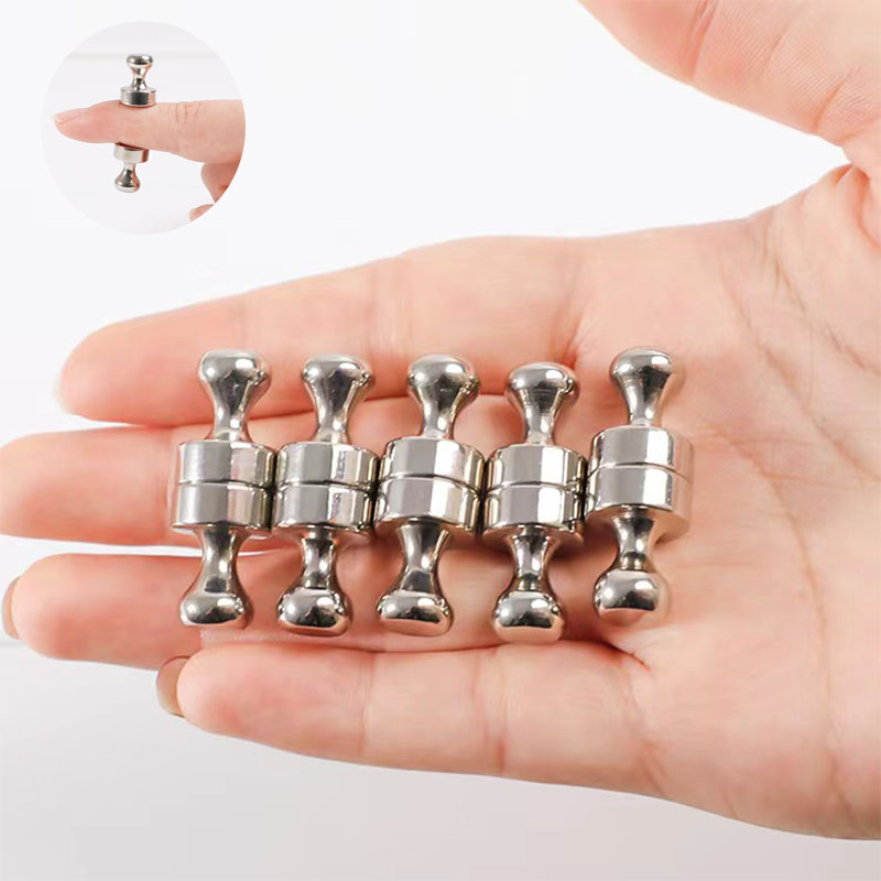 12pcs Super Strong Neodymium Magnetic Pushpins Sucker Thumbtack Durable Steel Magnet Push Pin for Refrigerator 12pcs Super Strong Neodymium Magnetic Pushpins Sucker Thumbtack Durable Steel Magnet Push Pin for Refrigerator