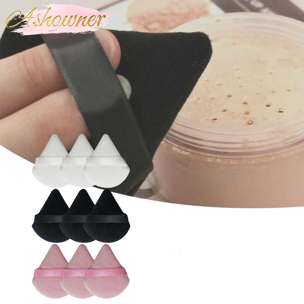 12Pcs Triangle Powder Puff Mini Face Makeup Sponge Cosmetics Soft Cotton Face Powder Puff Washable Velvet Makeup Puff 12Pcs Triangle Powder Puff Mini Face Makeup Sponge Cosmetics Soft Cotton Face Powder Puff Washable Velvet Makeup Puff