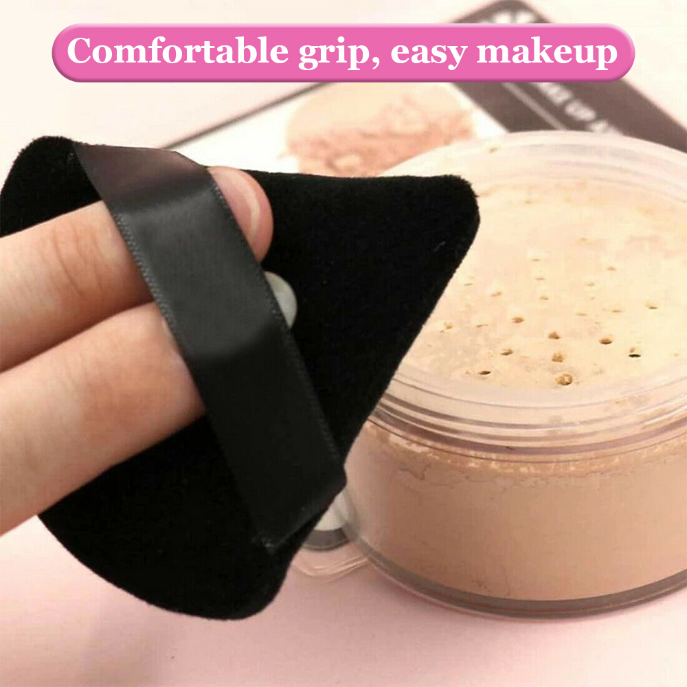 12Pcs Triangle Powder Puff Mini Face Makeup Sponge Cosmetics Soft Cotton Face Powder Puff Washable Velvet Makeup Puff 12Pcs Triangle Powder Puff Mini Face Makeup Sponge Cosmetics Soft Cotton Face Powder Puff Washable Velvet Makeup Puff