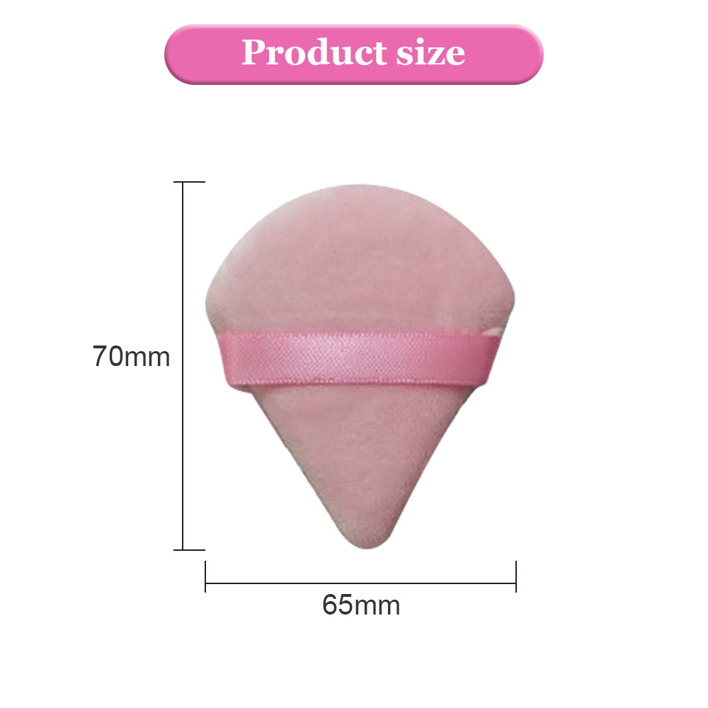 12Pcs Triangle Powder Puff Mini Face Makeup Sponge Cosmetics Soft Cotton Face Powder Puff Washable Velvet Makeup Puff 12Pcs Triangle Powder Puff Mini Face Makeup Sponge Cosmetics Soft Cotton Face Powder Puff Washable Velvet Makeup Puff