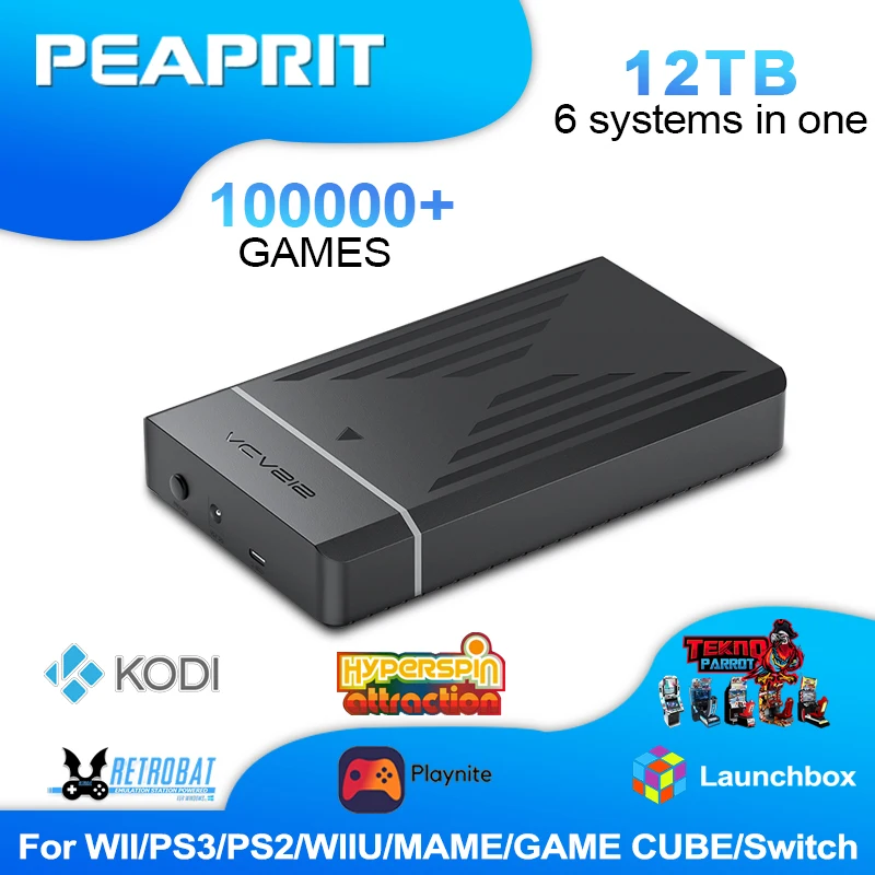 12TB Retro Gaming HDD with Hyperspin Launchbox Retrobat Playnite OS for PS3/PS2/PS/SWITCH/N64/WIIU for Windows with 12TB Retro Gaming HDD with Hyperspin Launchbox Retrobat Playnite OS for PS3/PS2/PS/SWITCH/N64/WIIU for Windows with