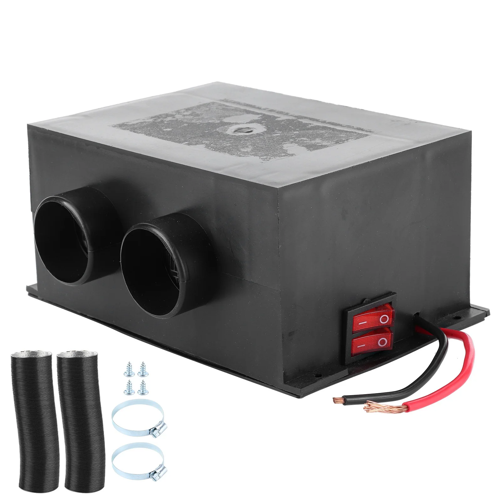 12V 300W/600W Car Heater 2 Hole Portable Winter Fast Heating Warmer Frost Removing Noiseless Universal Parking Heater 12V 300W/600W Car Heater 2 Hole Portable Winter Fast Heating Warmer Frost Removing Noiseless Universal Parking Heater