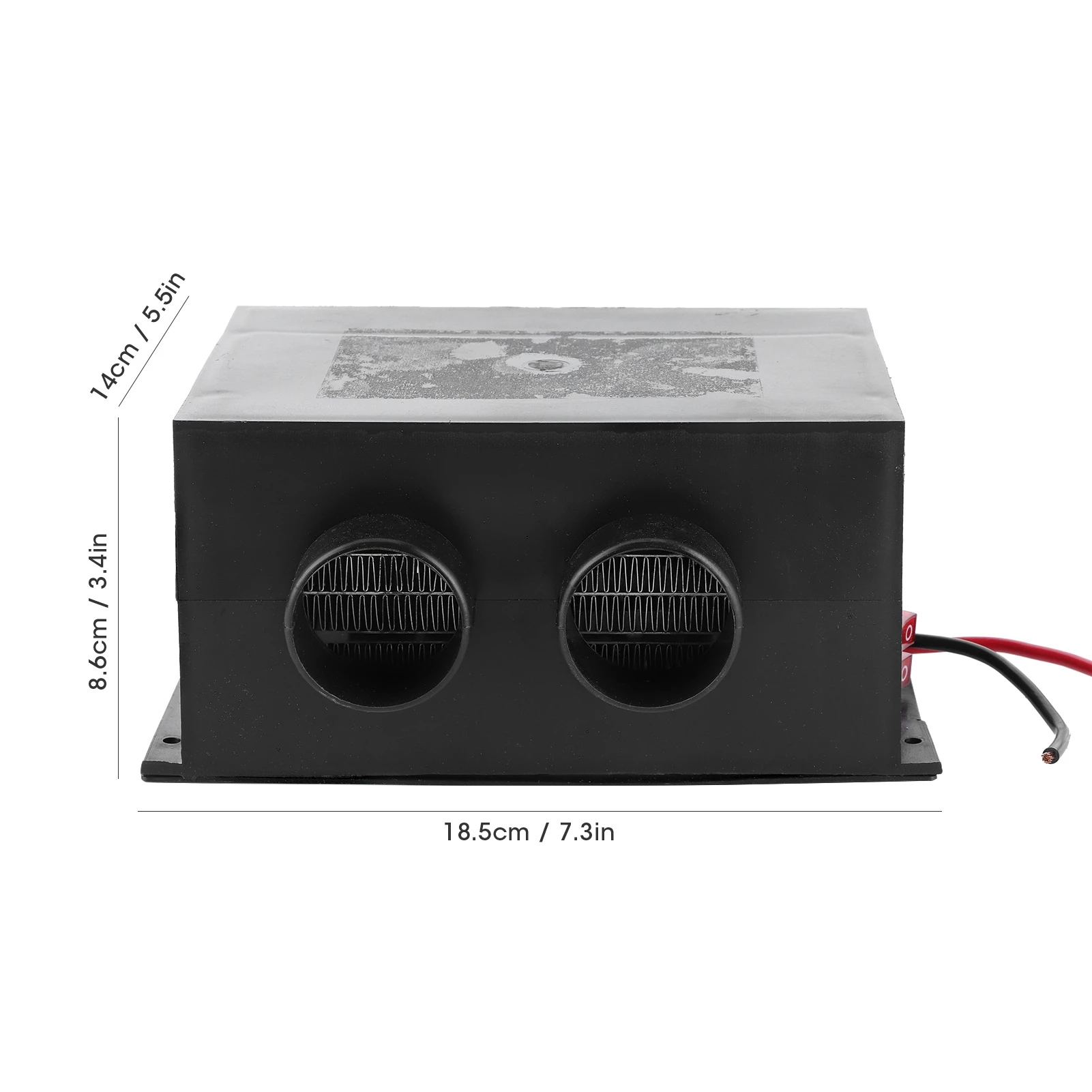 12V 300W/600W Car Heater 2 Hole Portable Winter Fast Heating Warmer Frost Removing Noiseless Universal Parking Heater 12V 300W/600W Car Heater 2 Hole Portable Winter Fast Heating Warmer Frost Removing Noiseless Universal Parking Heater