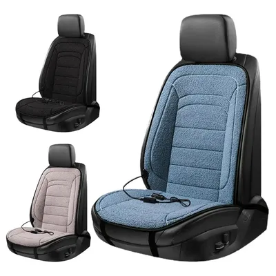 12V Heated Car Seat Cushion Car Seat Heater Winter Warmer Seat Heating Car Accessories Heating Pads Set Universal