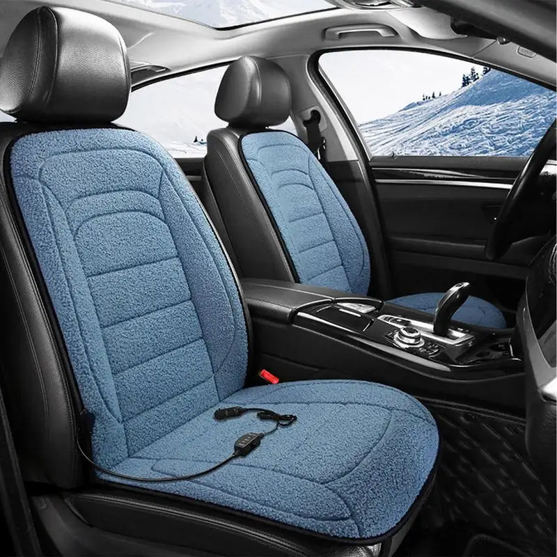 12V Heated Car Seat Cushion Car Seat Heater Winter Warmer Seat Heating Car Accessories Heating Pads Set Universal