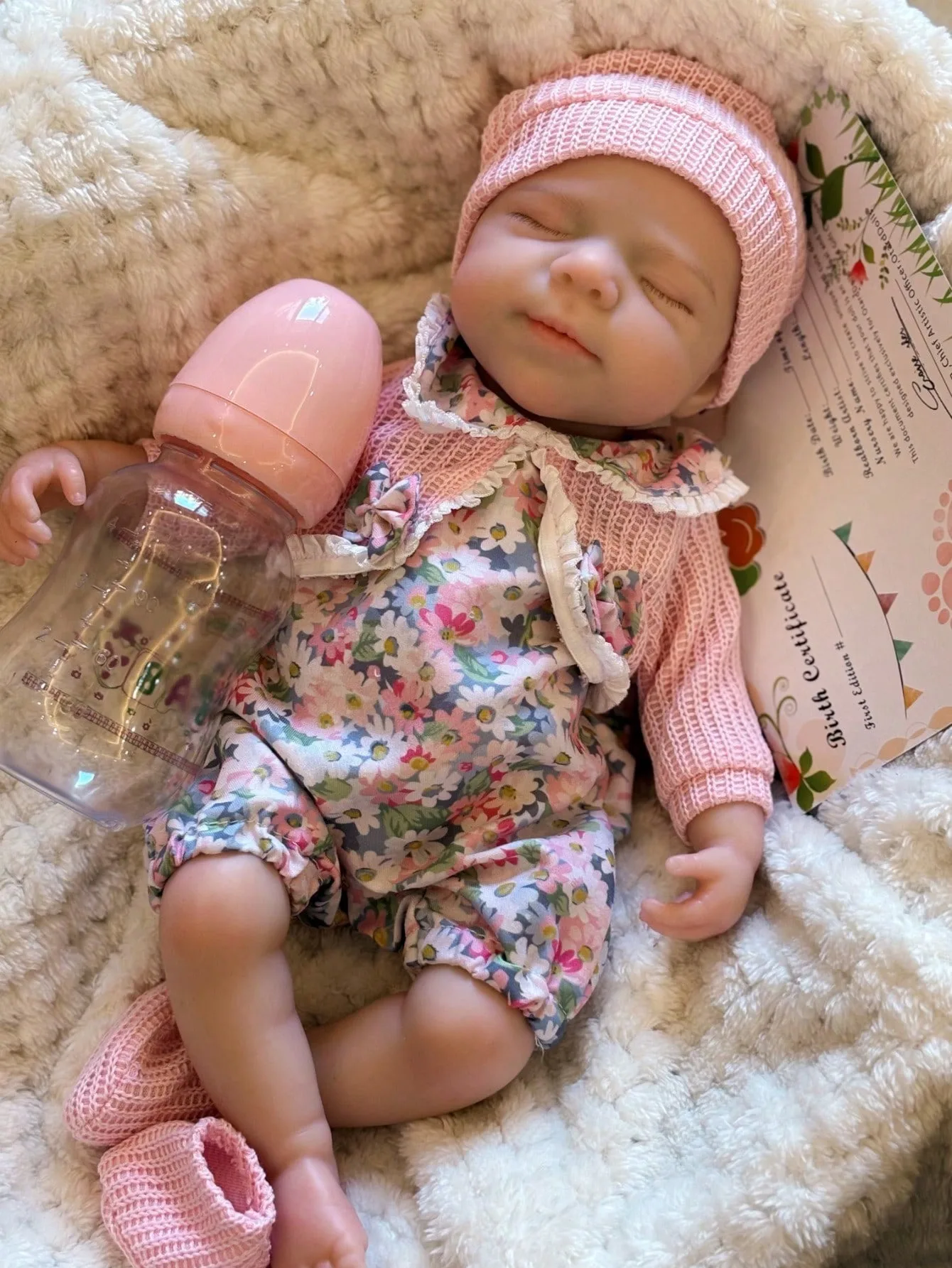 13 Inch Pascale Soft Silicone Girl Bebe Newborn Baby For Children Birthday Gifts Handmade Newbonr Baby Doll