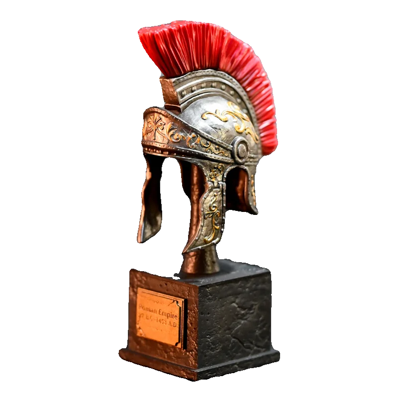 130MM Home decoration craft ancient Rome helmet finished home decoration model LTCP-177