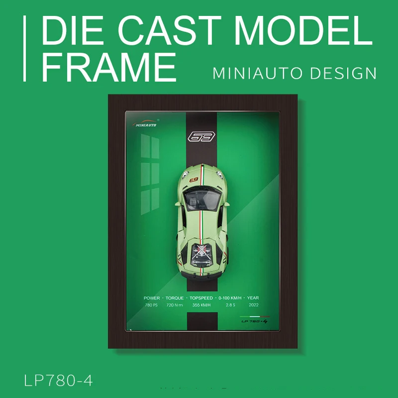 1:32 Photo Frame Version Alloy Metal Sports Car Model Simulation 3D Racing Car Hanging Painting Collection Kids Gifts 1:32 Photo Frame Version Alloy Metal Sports Car Model Simulation 3D Racing Car Hanging Painting Collection Kids Gifts