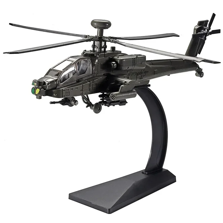 1/32 Scale Apache Helicopter Diecast Alloy Model Collectable Toy Gifts / Collection / Children 1/32 Scale Apache Helicopter Diecast Alloy Model Collectable Toy Gifts / Collection / Children