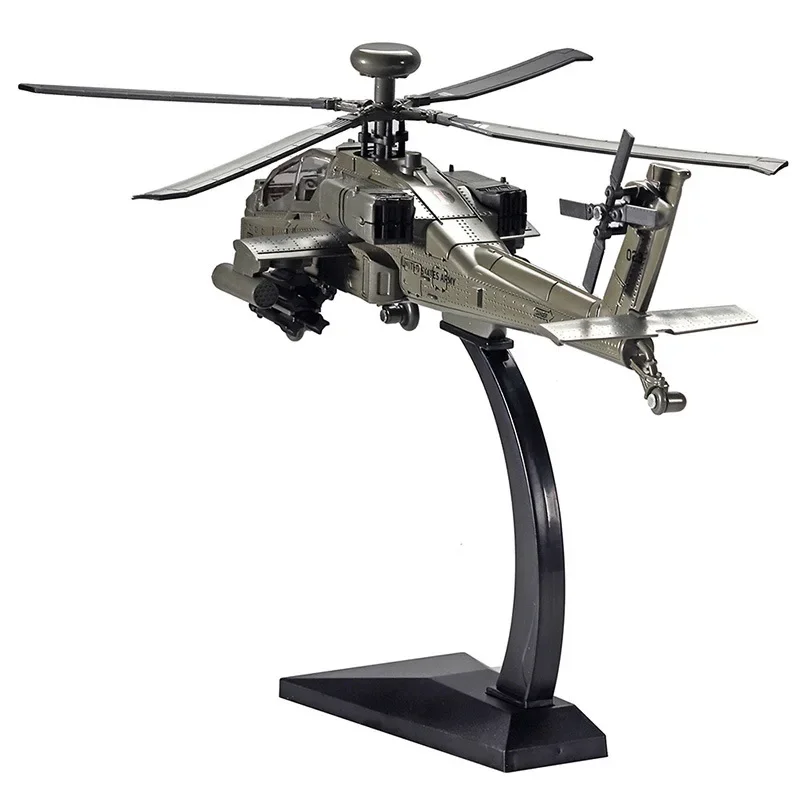 1/32 Scale Apache Helicopter Diecast Alloy Model Collectable Toy Gifts / Collection / Children 1/32 Scale Apache Helicopter Diecast Alloy Model Collectable Toy Gifts / Collection / Children