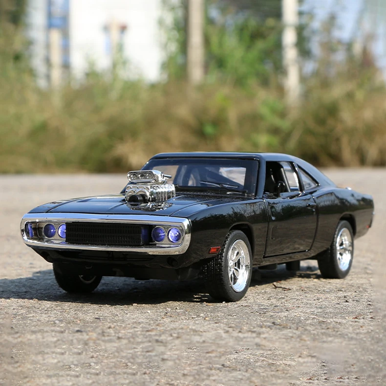 1:32 Simulation Dodge Challenger Fast Alloy Car Model Diecasts Toy Vehicles And Furious Cars Decoration Toys