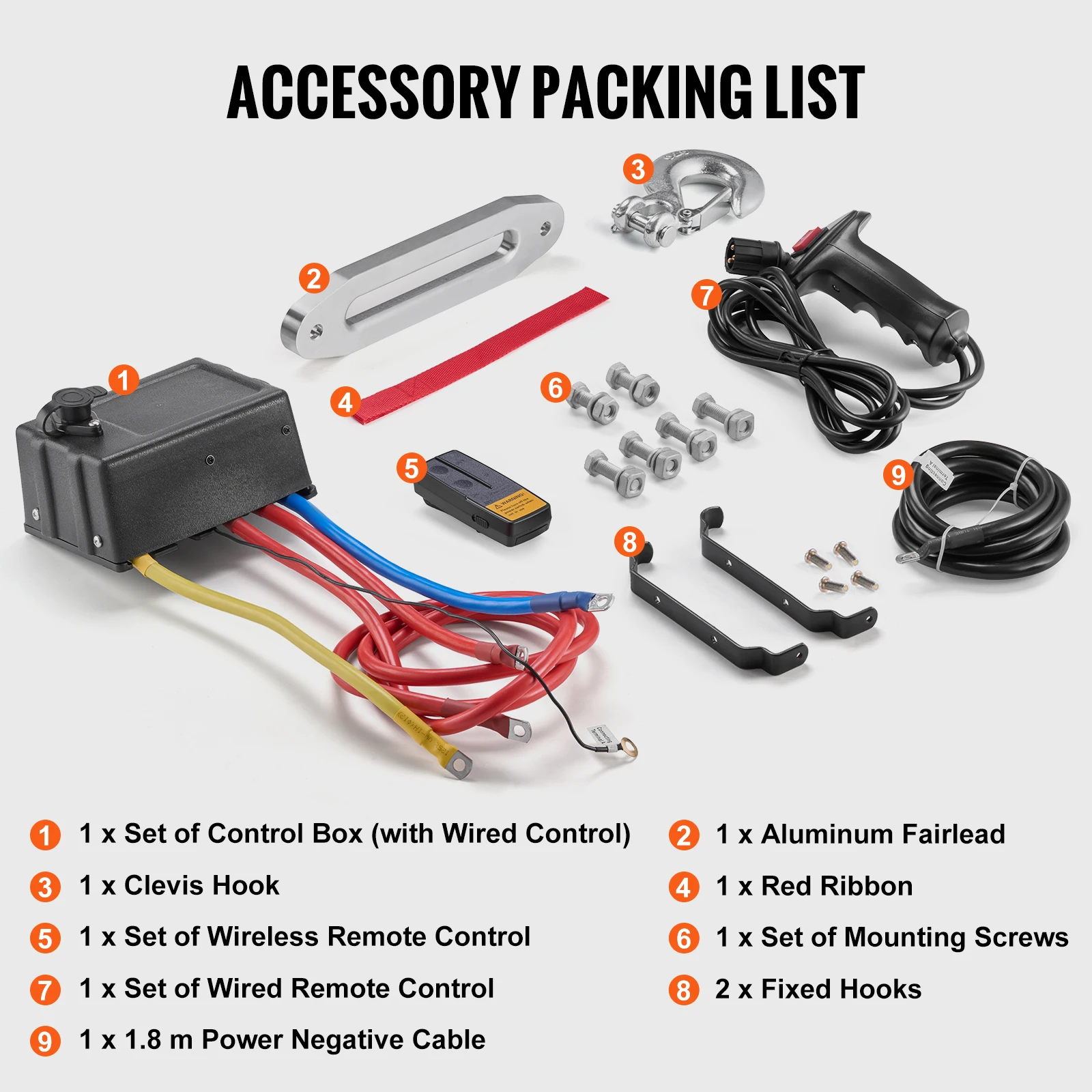13500lbs Electric Winch Car Truck Winch with 80ft Synthetic Rope Wireless and Wired Remote Control for Towing Off-Road