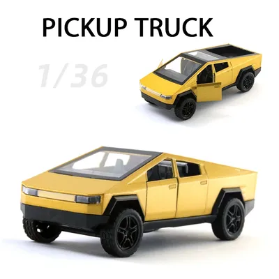 1:36 Collection Truck Alloy Simulation Toy Car Metal Model Diecasts Vehicles Pickup Car Decoration Kid Boys Toys