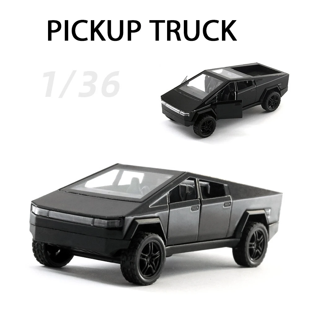 1:36 Collection Truck Alloy Simulation Toy Car Metal Model Diecasts Vehicles Pickup Car Decoration Kid Boys Toys