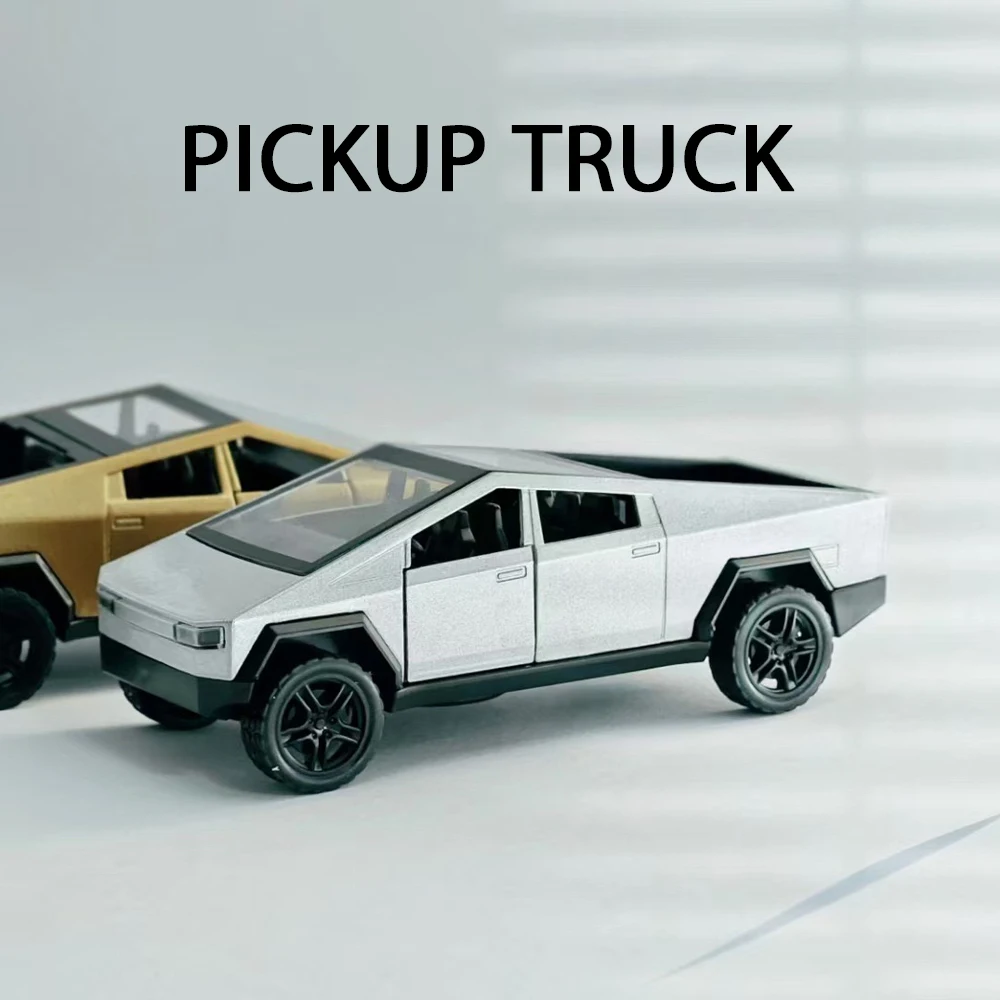 1:36 Collection Truck Alloy Simulation Toy Car Metal Model Diecasts Vehicles Pickup Car Decoration Kid Boys Toys