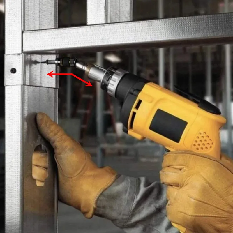 1/4 “Hex Magnetic Ring Screwdriver Bits Drill Hand Tools Drill Bit Extension Rod Quick Change Holder Drive Guide Screw 1/4 “Hex Magnetic Ring Screwdriver Bits Drill Hand Tools Drill Bit Extension Rod Quick Change Holder Drive Guide Screw
