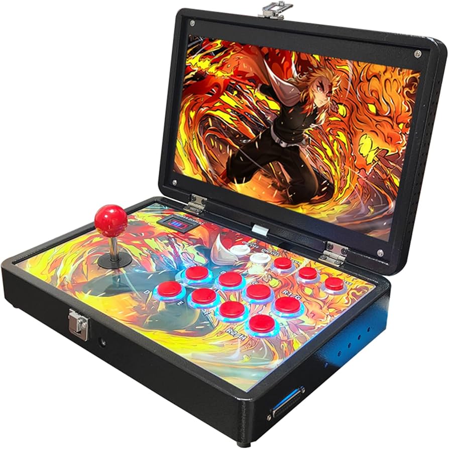 14-Inch Arcade Video Game Console Folding Moonlight Treasure Box 2025 Pandora saga dx Box 26800 in 1 720P HD