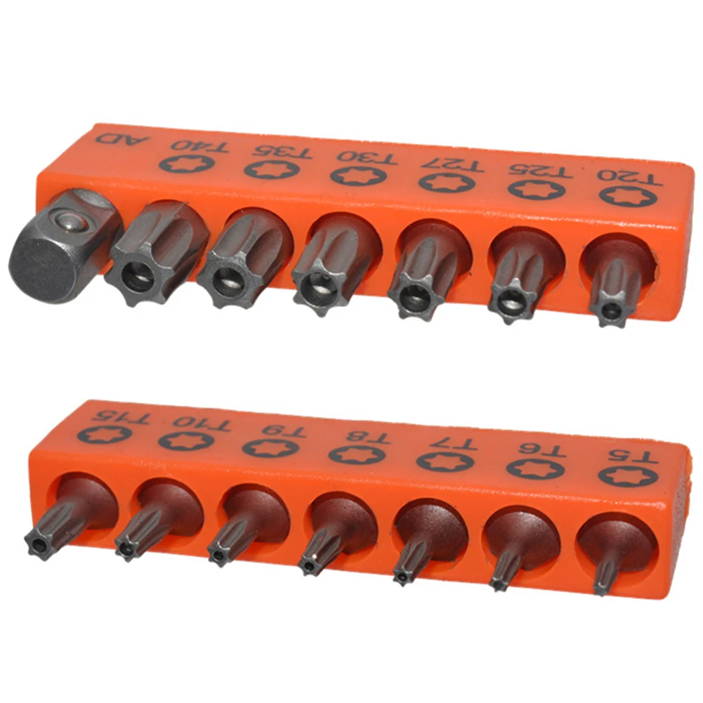 14pcs 25mm Torx Screwdriver Bits With Hole T5-T40 Electric Screw Driver 1/4Inch Adapter Extension Rod Hex Star Spanner 14pcs 25mm Torx Screwdriver Bits With Hole T5-T40 Electric Screw Driver 1/4Inch Adapter Extension Rod Hex Star Spanner