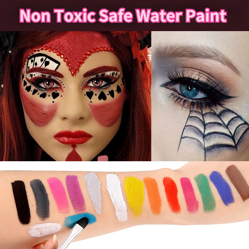 15 Colors Washable Face and Body Paint