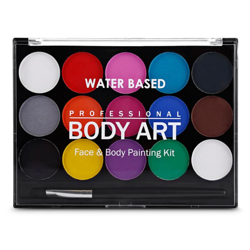 15 Colors Washable Face and Body Paint