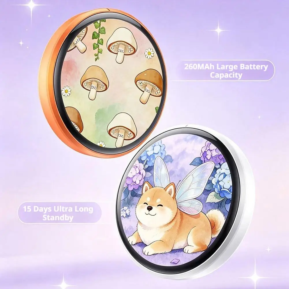 1.5 inch Anime E-Badge Dynamic Electronic Badge Anime Merchandise Digital Display Badge Dynamic Gifts For Otaku Fans 1.5 inch Anime E-Badge Dynamic Electronic Badge Anime Merchandise Digital Display Badge Dynamic Gifts For Otaku Fans