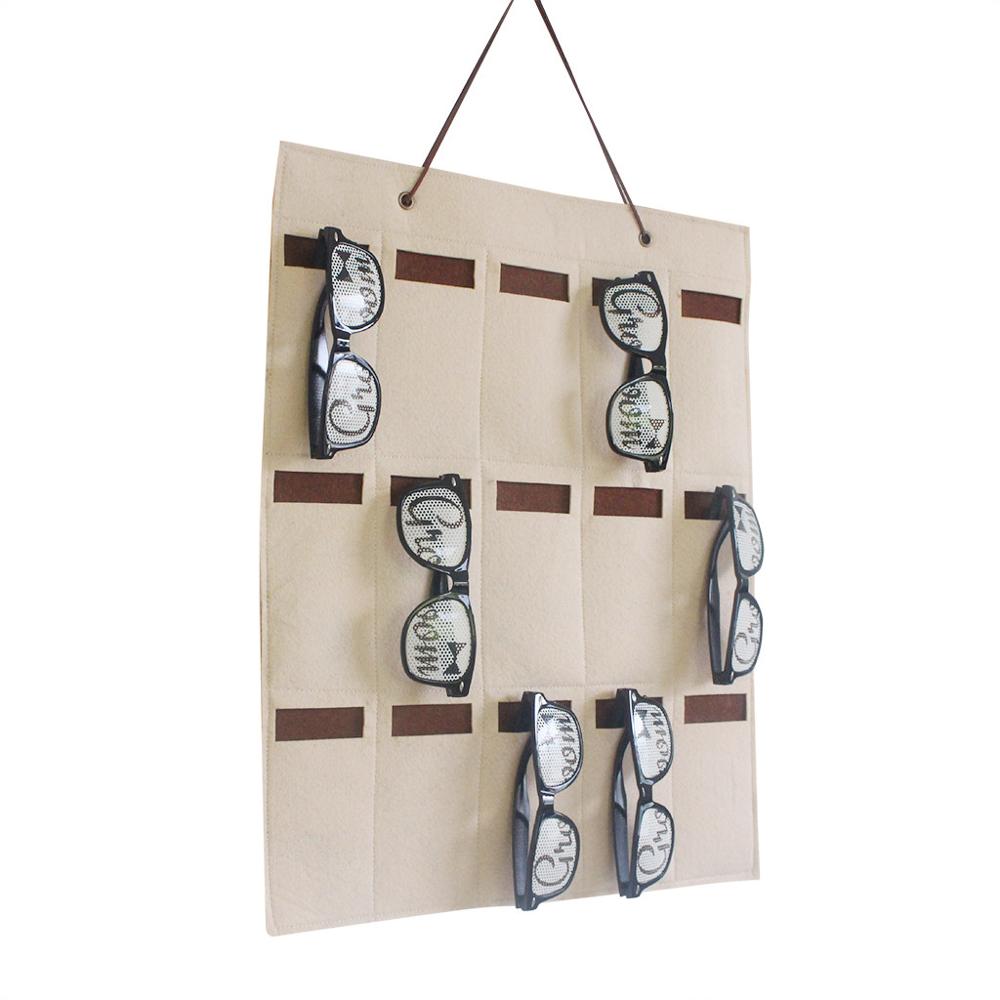 15 Slot Wall Mounted Sunglass Holder