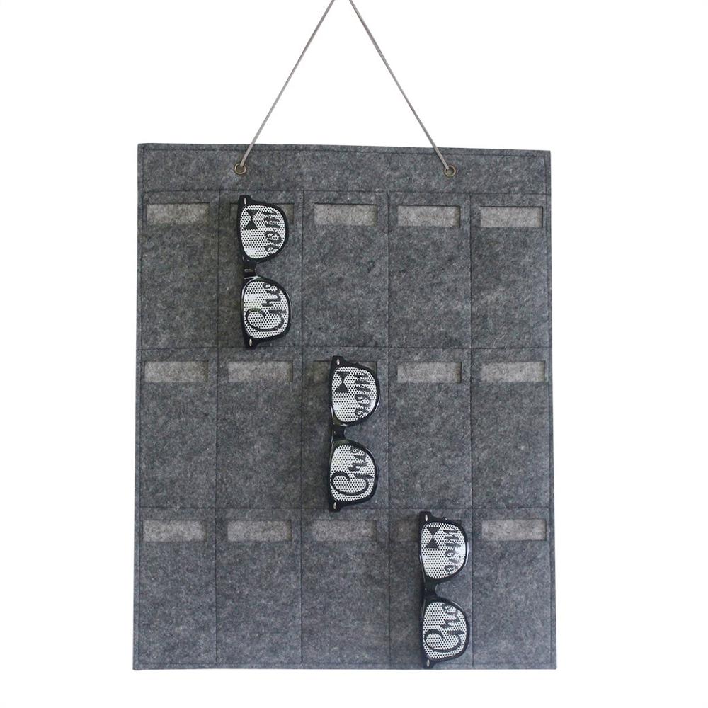 15 Slot Wall Mounted Sunglass Holder 15 Slot Wall Mounted Sunglass Holder