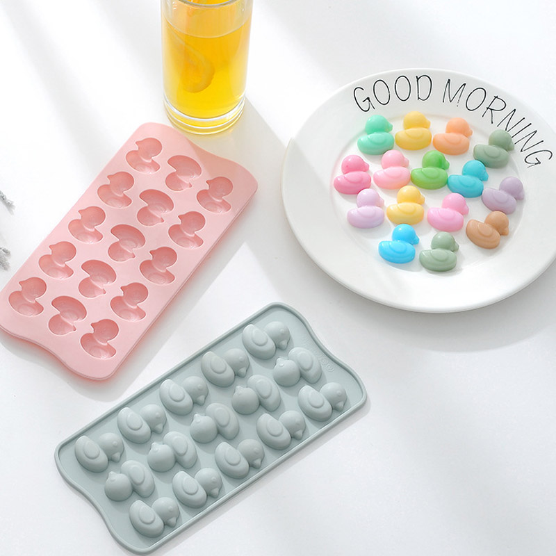 15 Slots Silicone Duck Mold