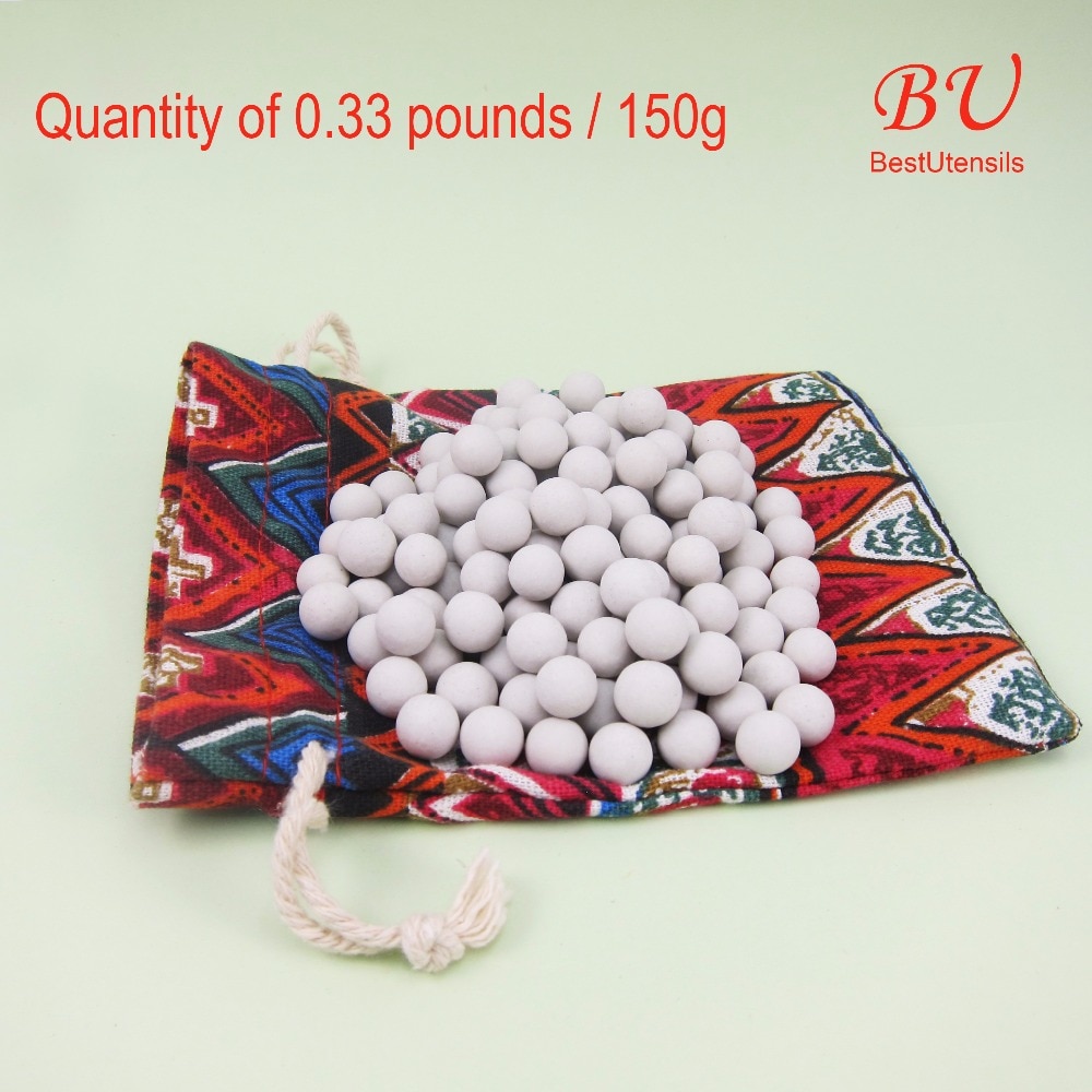 150g Ceramic Pie Crust Weights with Bag 150g Ceramic Pie Crust Weights with Bag