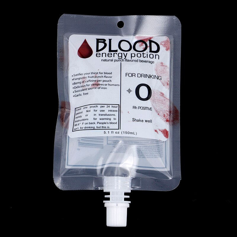 150ml Blood Bag Drink Pouches (10pcs) 150ml Blood Bag Drink Pouches (10pcs)