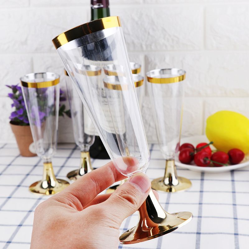 150ml Disposable Champagne Flutes (6pcs) 150ml Disposable Champagne Flutes (6pcs)