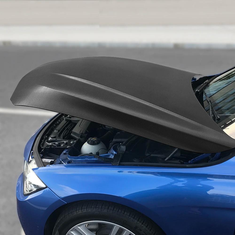 152cm*200cm 4D Carbon Fiber Vinyl Film Car Styling Wrapping Sheet Roll Film Automobiles DIY Car Hood Roof Stickers