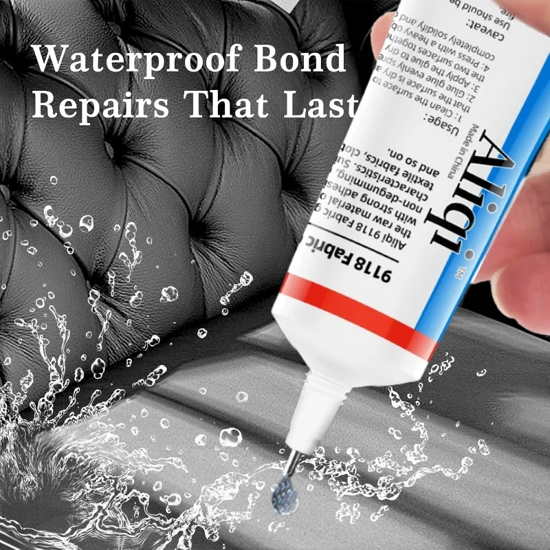 15/60ml Fabric Glue Quick Dry Fabric Patching Glue Versatile Fabric Repair Seam Adhesive Waterproof Agent for Clothing 15/60ml Fabric Glue Quick Dry Fabric Patching Glue Versatile Fabric Repair Seam Adhesive Waterproof Agent for Clothing