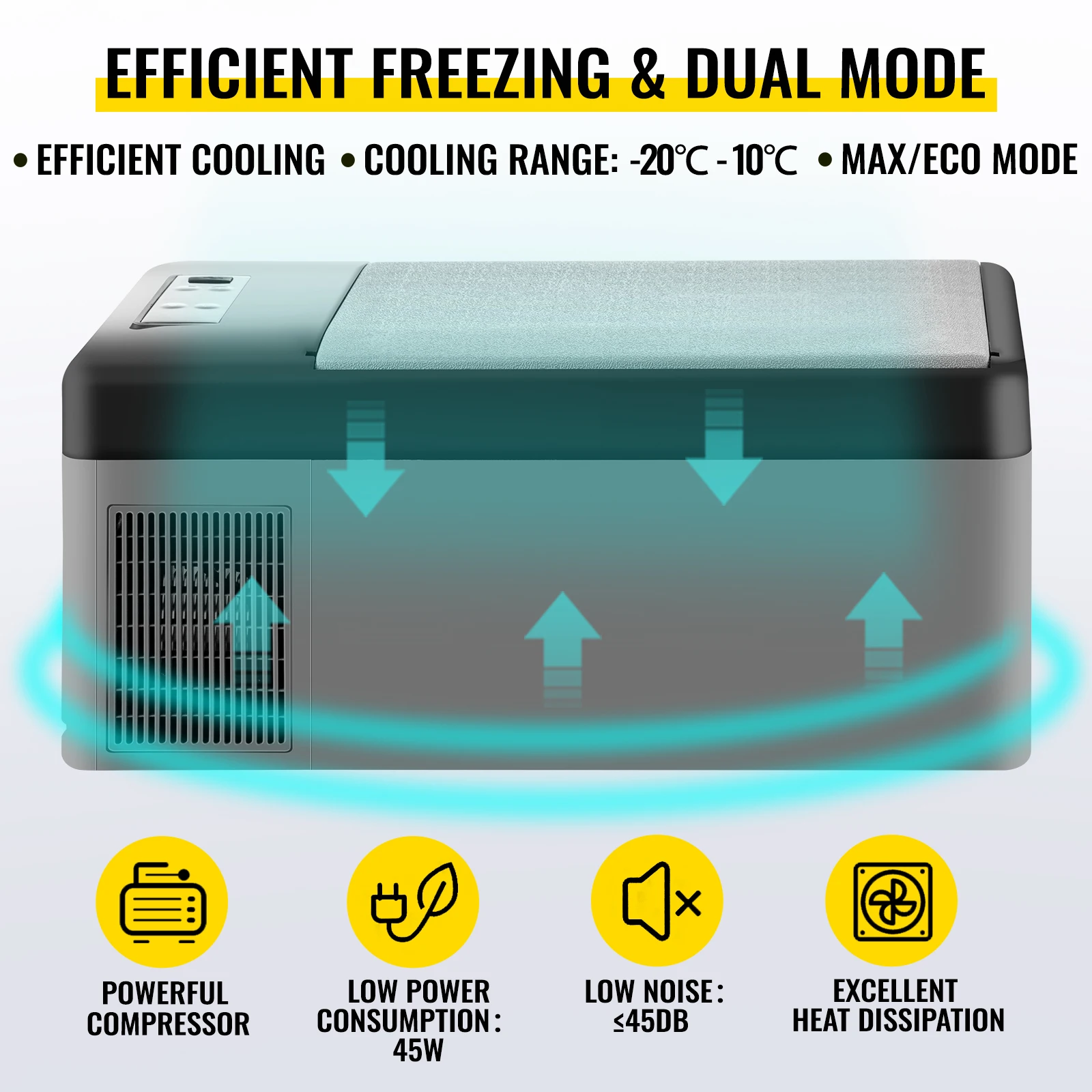 15L / 95L Car Refrigerator Portable Fridge Freezer 12/24V DC 110-240 AC for Home Outdoors RV Boat Camping Traveling Use 15L / 95L Car Refrigerator Portable Fridge Freezer 12/24V DC 110-240 AC for Home Outdoors RV Boat Camping Traveling Use