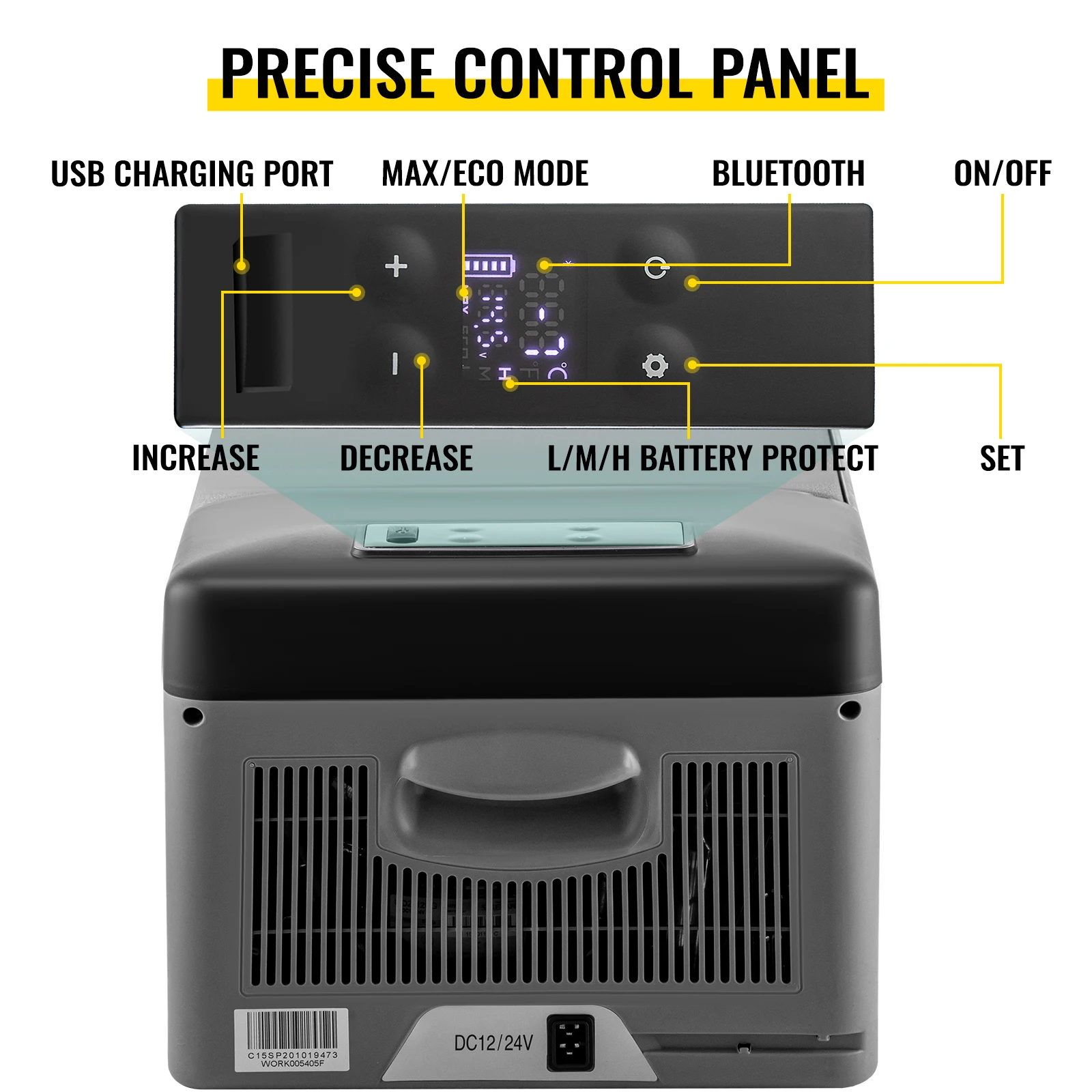 15L / 95L Car Refrigerator Portable Fridge Freezer 12/24V DC 110-240 AC for Home Outdoors RV Boat Camping Traveling Use 15L / 95L Car Refrigerator Portable Fridge Freezer 12/24V DC 110-240 AC for Home Outdoors RV Boat Camping Traveling Use