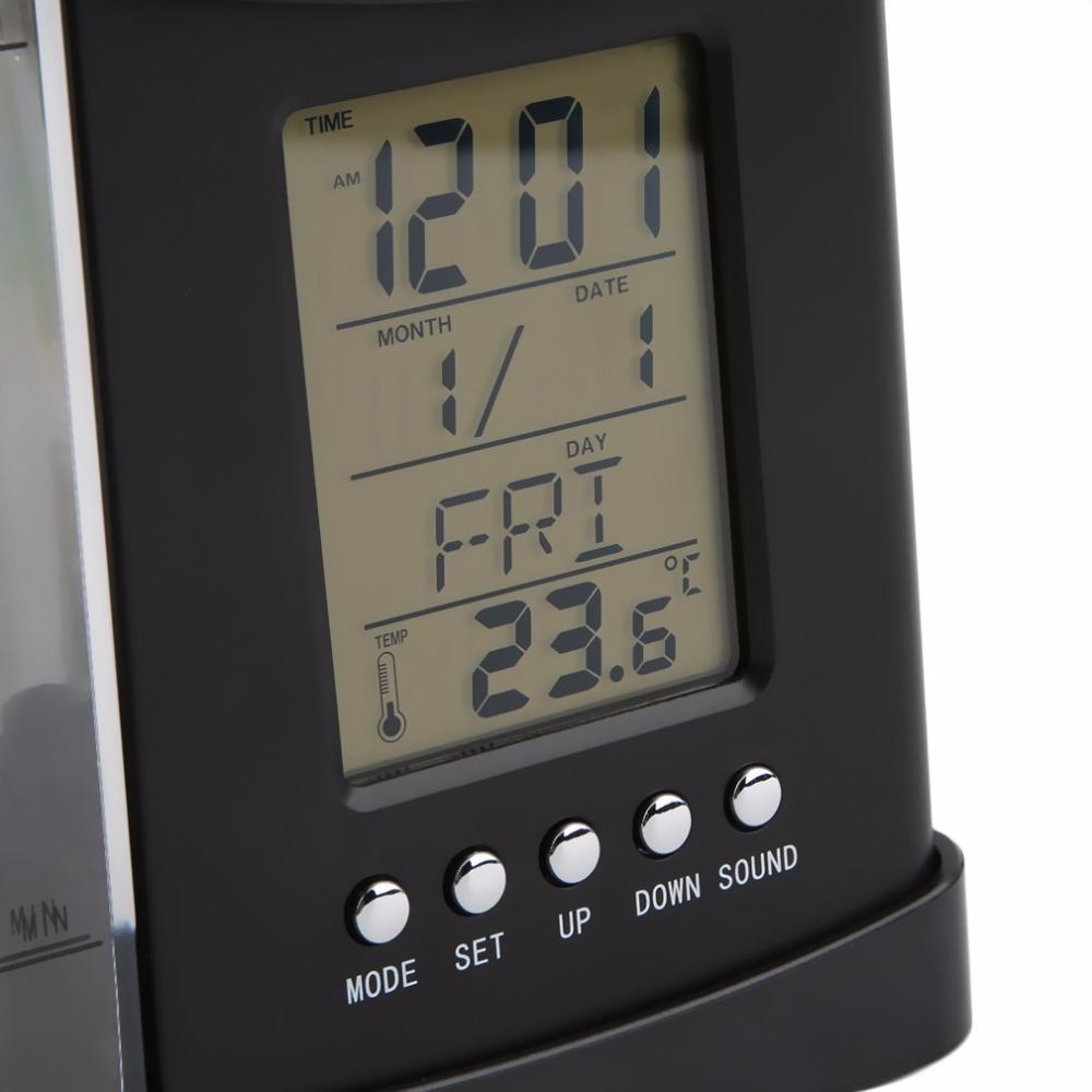 1.5L Mini USB Desktop Aquarium Fish Tank Clock 1.5L Mini USB Desktop Aquarium Fish Tank Clock