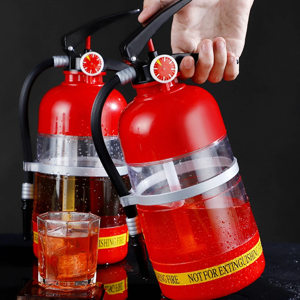 1.5L Wine Drink Dispenser Fire Extinguisher Pourer Party Beer Dispenser Beverage Wine Spirits Beer for Party Bar