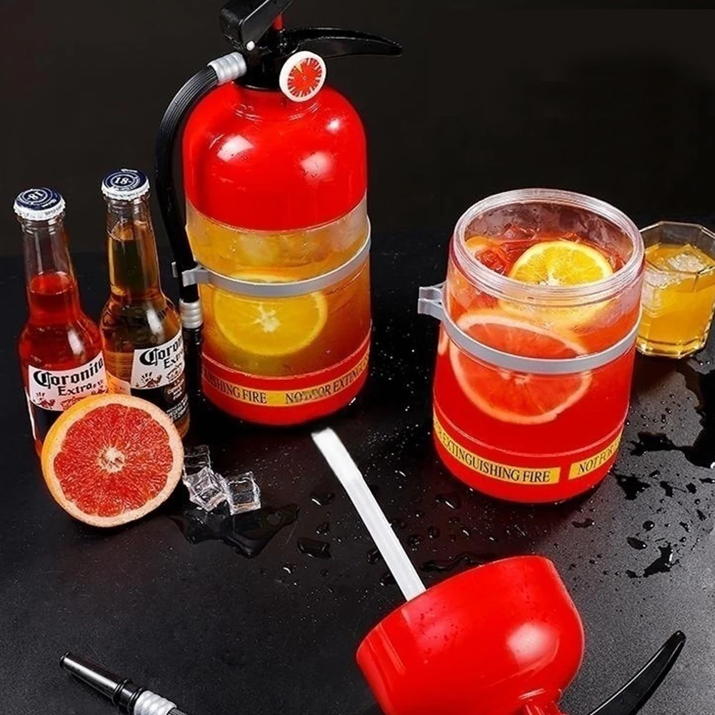 1.5L Wine Drink Dispenser Fire Extinguisher Pourer Party Beer Dispenser Beverage Wine Spirits Beer for Party Bar