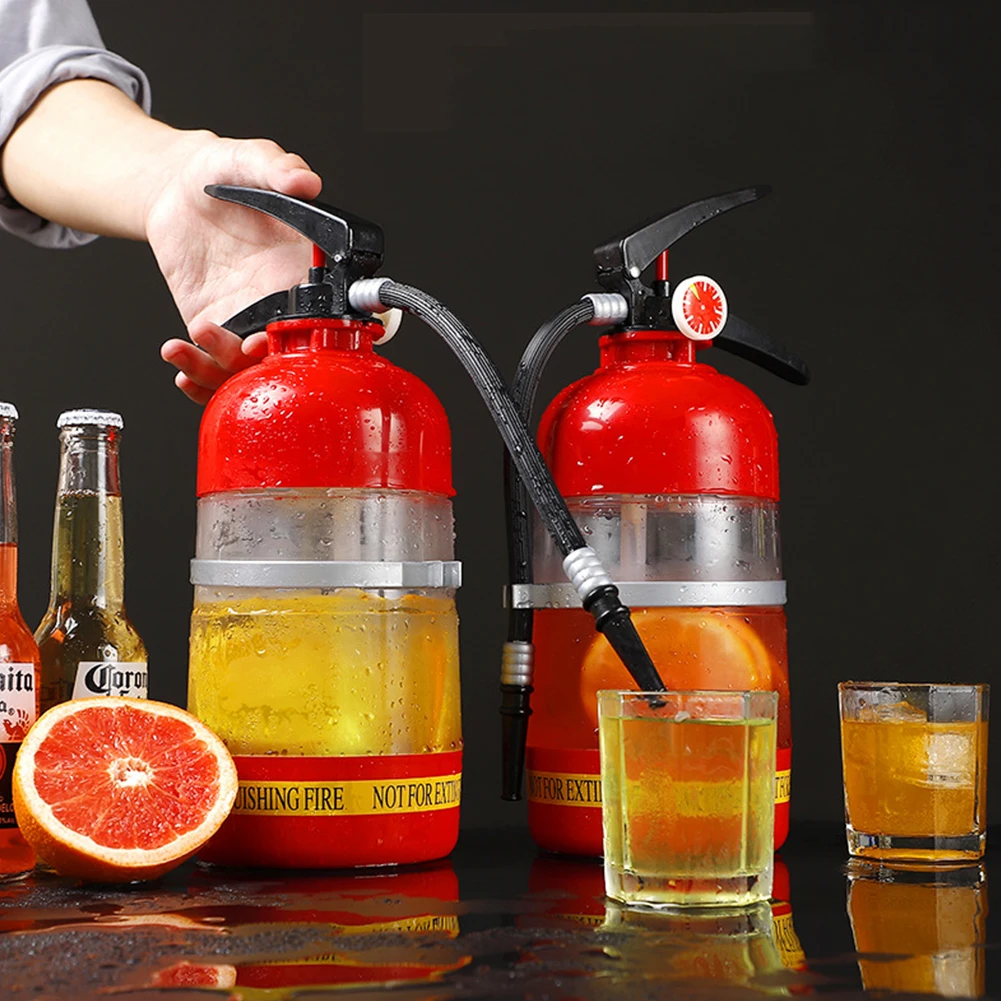 1.5L Wine Drink Dispenser Fire Extinguisher Pourer Party Beer Dispenser Beverage Wine Spirits Beer for Party Bar