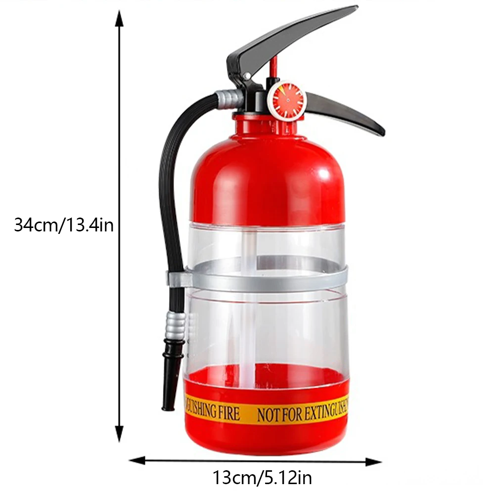 1.5L Wine Drink Dispenser Fire Extinguisher Pourer Party Beer Dispenser Beverage Wine Spirits Beer for Party Bar