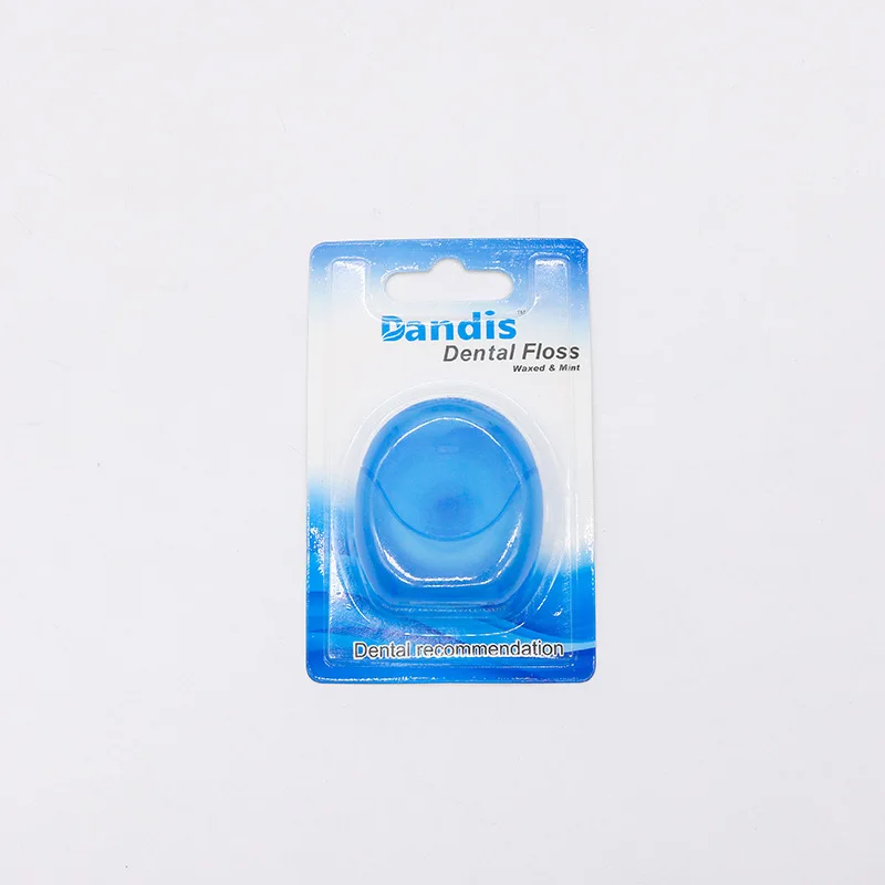 15M Dental Floss Portable Floss Flat Line Tooth Keychain Tooth Shape Floss Cleaning Oral Care Tool Oral Hygiene Health