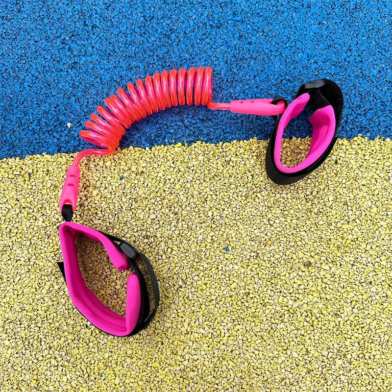 1.5m Pink Green Baby Safety Kid Anti Lost Bracelet Children Traction Rope 1.5m Pink Green Baby Safety Kid Anti Lost Bracelet Children Traction Rope