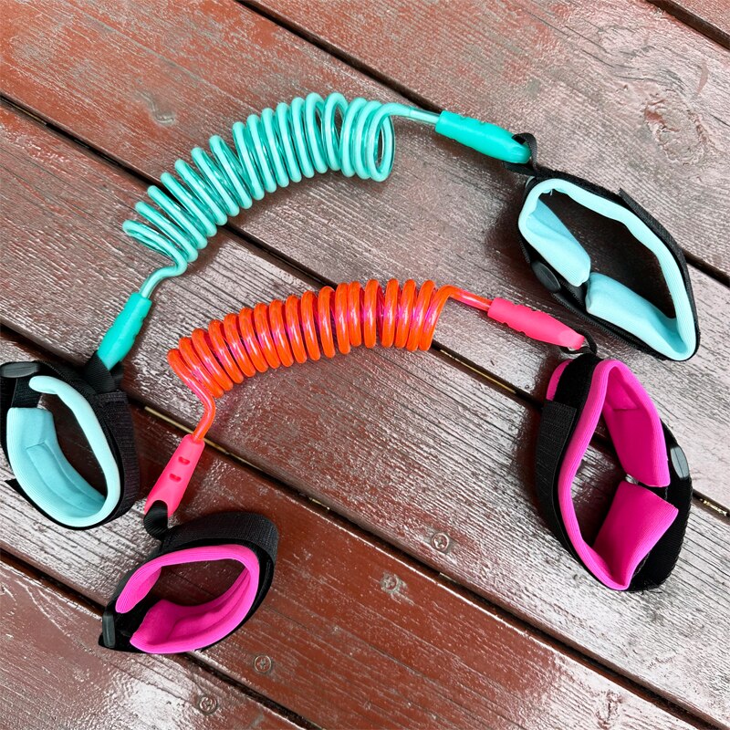1.5m Pink Green Baby Safety Kid Anti Lost Bracelet Children Traction Rope 1.5m Pink Green Baby Safety Kid Anti Lost Bracelet Children Traction Rope